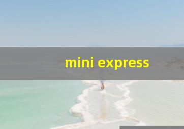 mini express